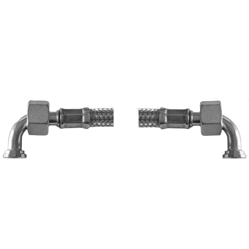 Шланг flex 50см 3/8 ММ з 2 плоскими кутами (9V2953)