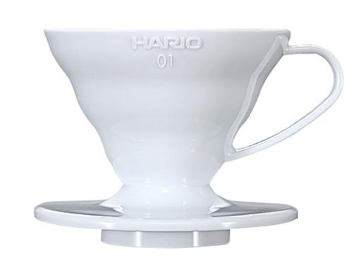 Пуровер HARIO VD-01W V60 (пластик) (BAR348)