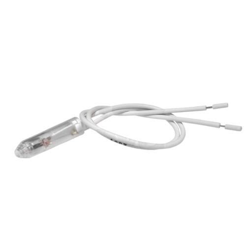 Світловий індикатор 230V білий з кабелем L.25см (9V0016)