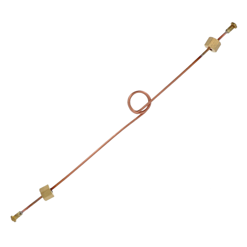 Трубка медная 500мм D.1.27х2,5мм спиральная 1/8F 1/8F (9V0943)