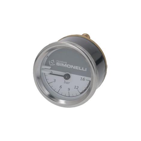 Манометр помпы N.SIMONELLI D60мм 0-16бар 1/8 (8NS202905)