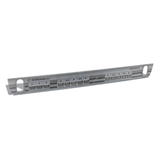 Передняя панель N.SIMONELLI APPIA 2 группы (8NS205256)