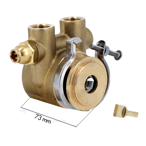 Помпа компактна FLUID-O-TECH 100л/г (на хомут) (9V3601)