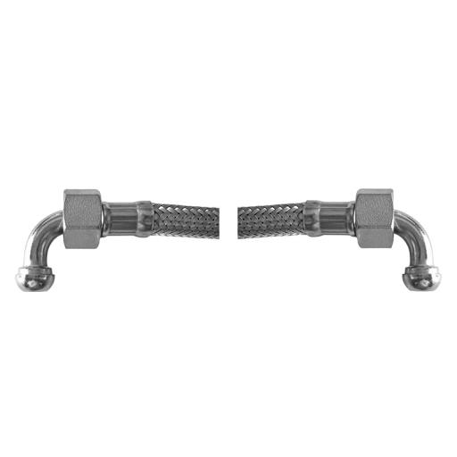 Шланг flex 55см 3/8 ММ з 2 конічними кутами (9V2989)